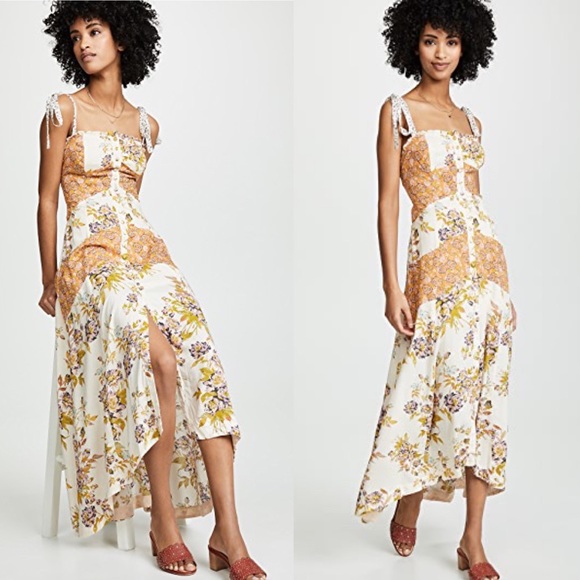 Free People Dresses & Skirts - NWT Free People Lover Boy Floral Maxi Dress